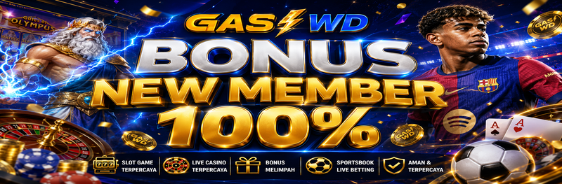 BONUS NEW MEMBER 100%